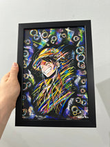 LUFFY - BOLLE DI LIBERTÀ - DIPINTO A MANO