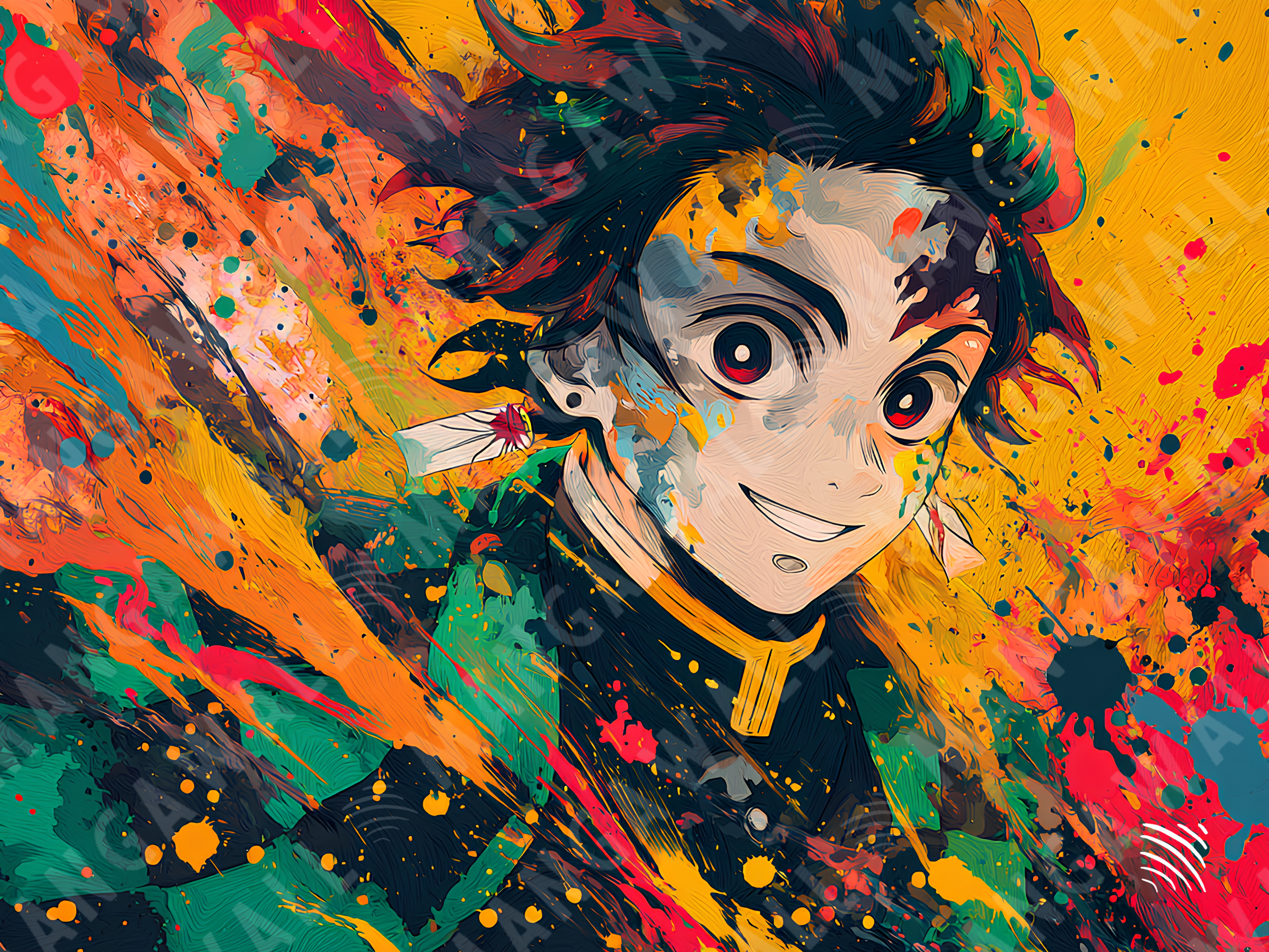 TANJIRO - PACE A COLORI