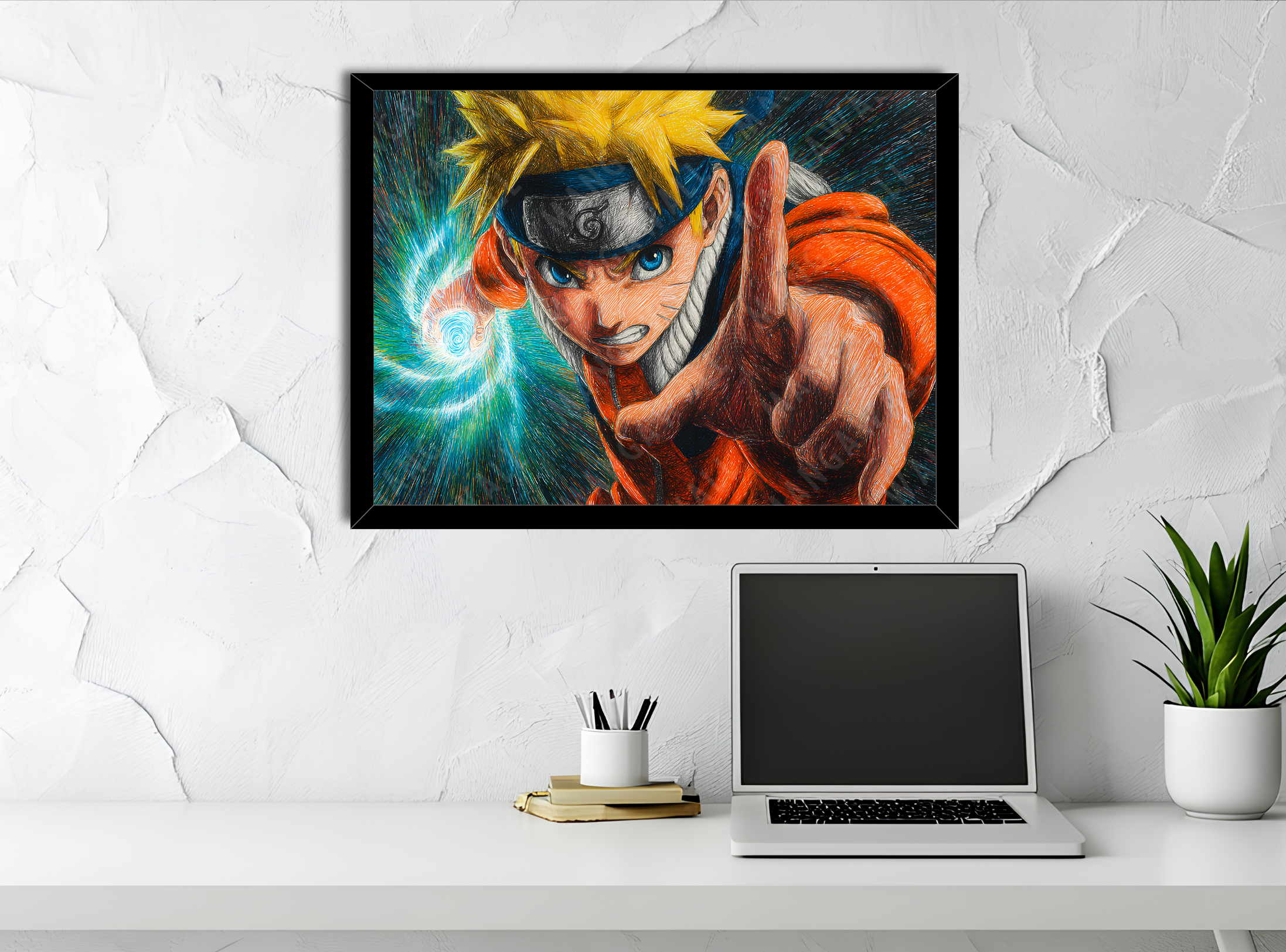 NARUTO - CORAGGIO A MATITA