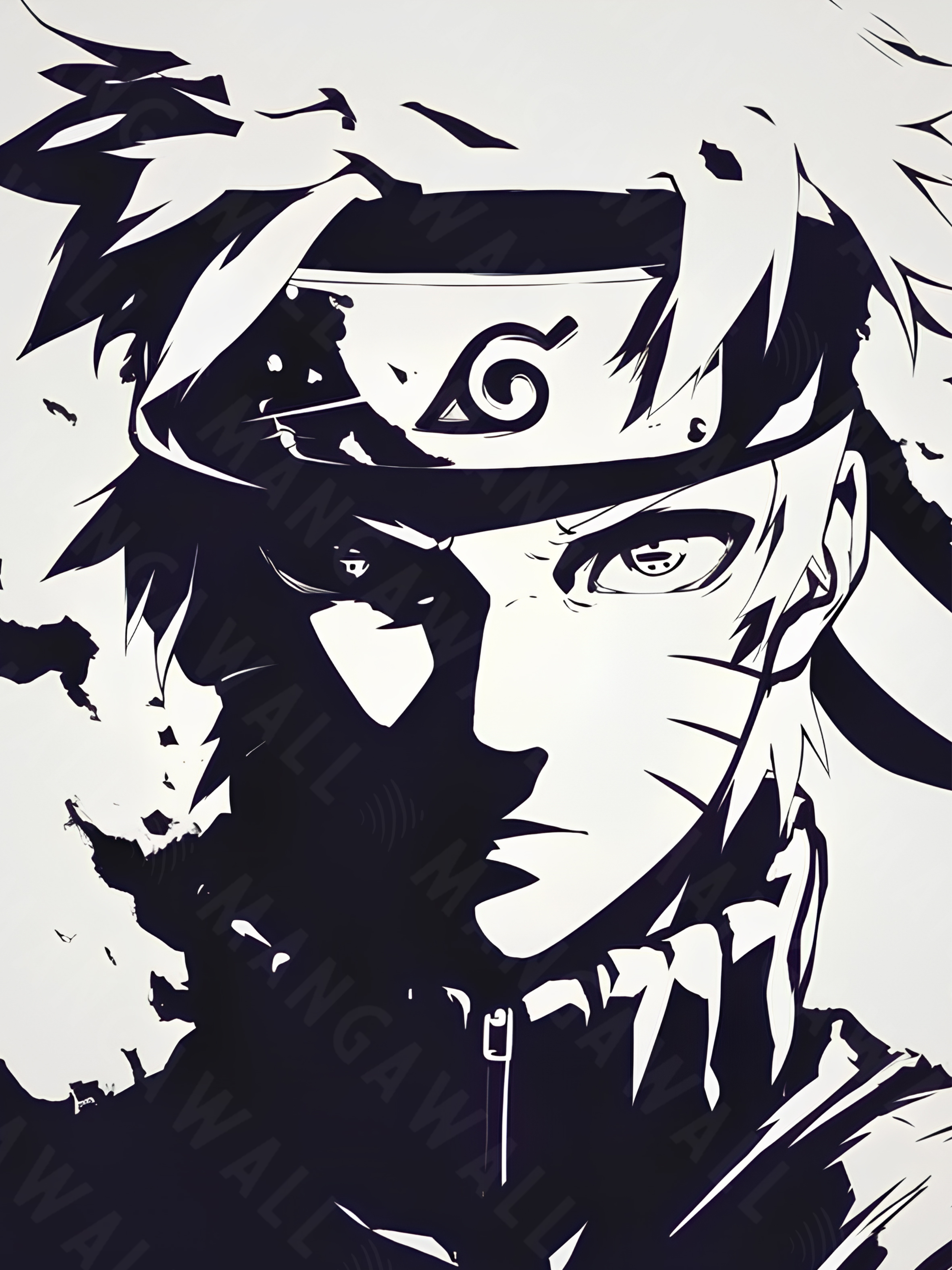 NARUTO - B/N