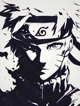 NARUTO - B/N